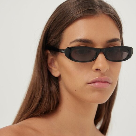 NEW SAINT LAURENT SL557 SHADE 001 BLACK SUNGLASSES SAINT LAURENT SHADE SL 557 - Picture 1 of 6